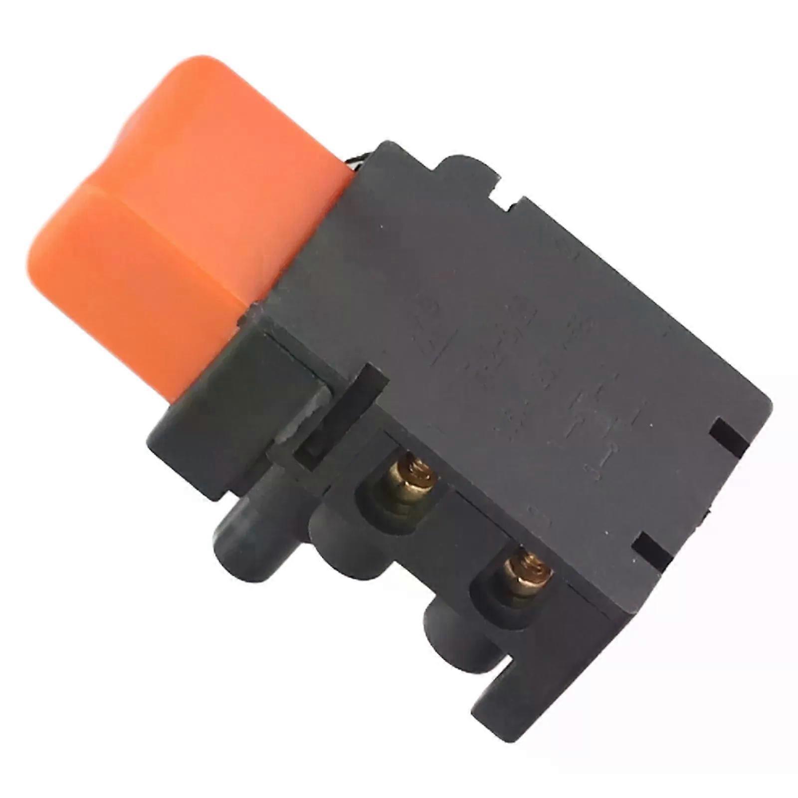 AC 220V/6A FA2/61BEK Trigger Button Switch For Electric Drill Adjustable Speed Switch For Hand Drills DIY Power Tool Accessories