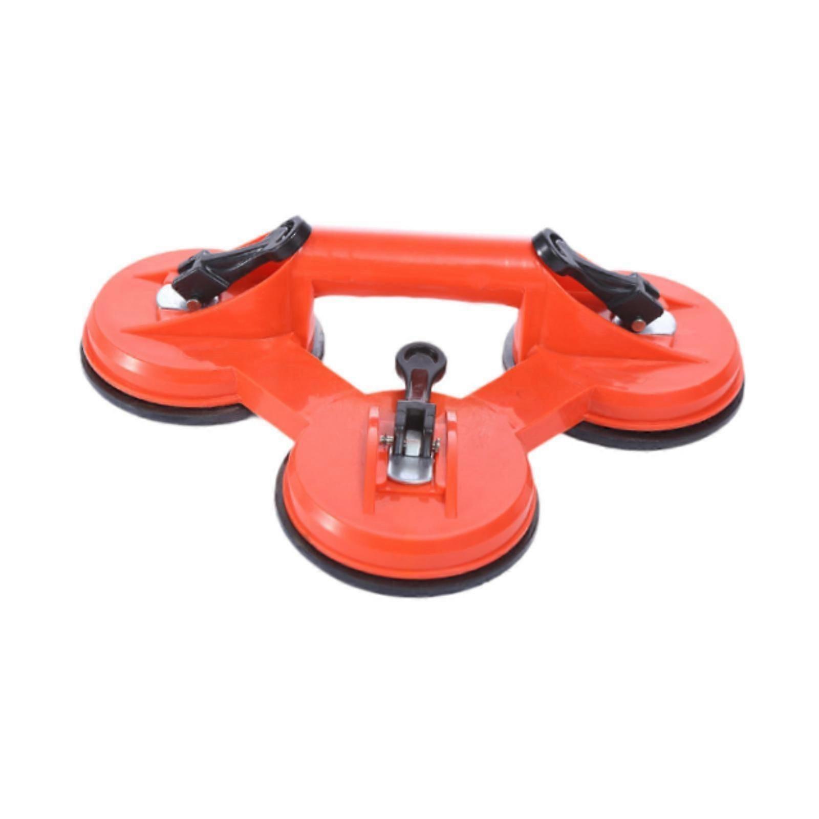 Three Head Suction Cup Easy to Use Floor Fixer Glass Lifting Suction Cup PP Material