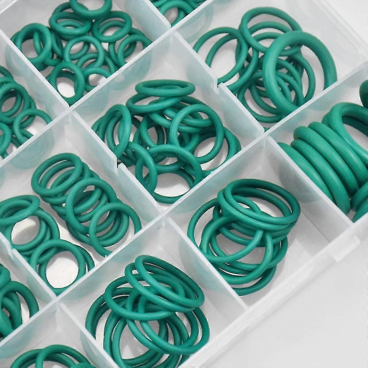 270 Pieces Seal Washers Rubber Washers Box Sealing Wires Kit Washer O Ring Seal