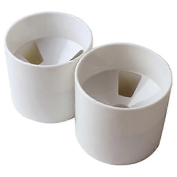 Plastic Backyard Practice Golf Hole Pole Cup Flag Stick Putting Green Flagstickwhite2pcs