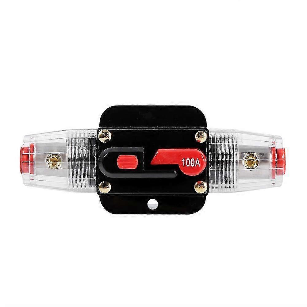 50Amp-100Amp Circuit Breaker Reset Fuseholder Car Boat Fuse Holder Waterproof 12-24V New