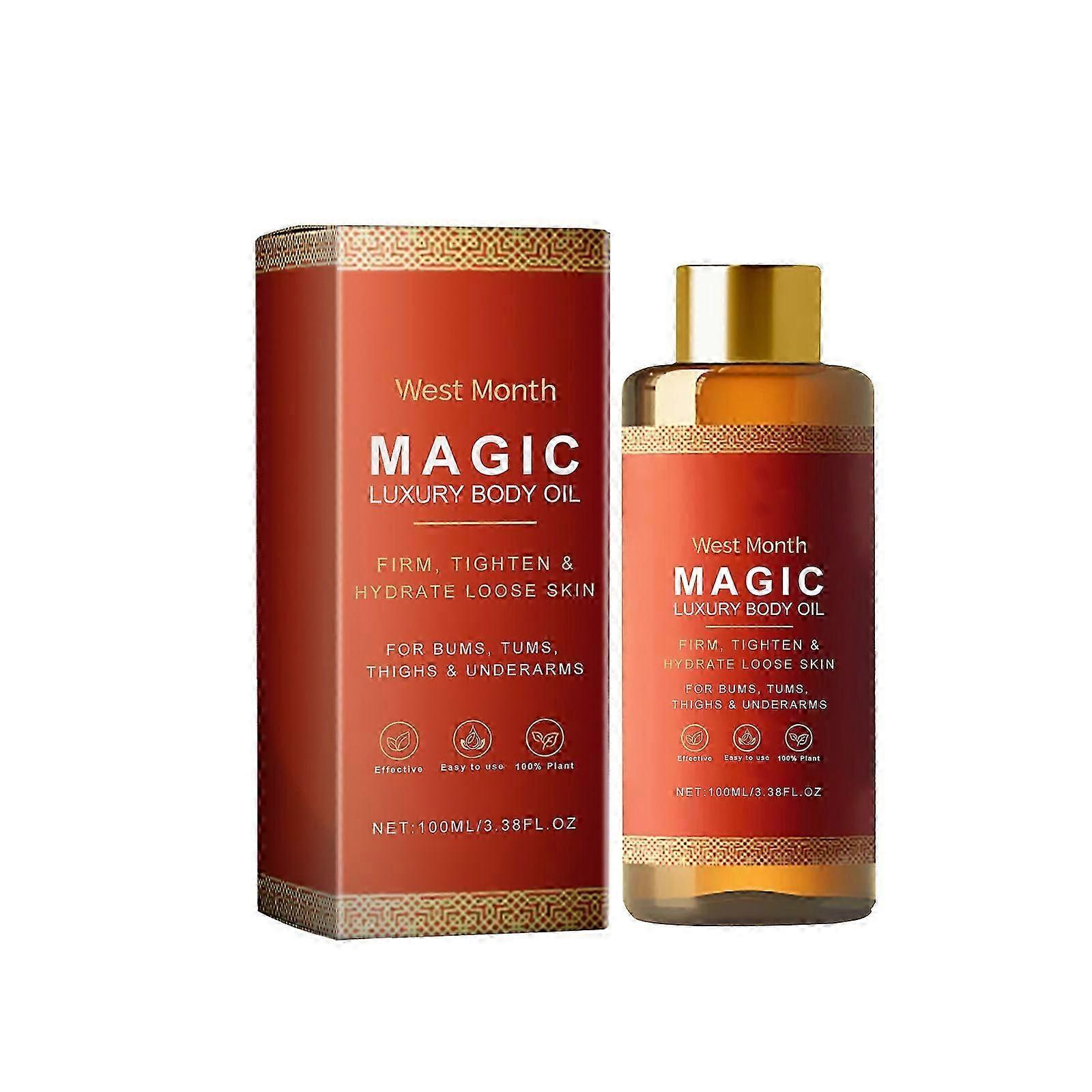 Magic Λάδι Σώματος για Χέρια, Στήθος, Μηρούς και Όγκους 100ml/3.52Fl Oz