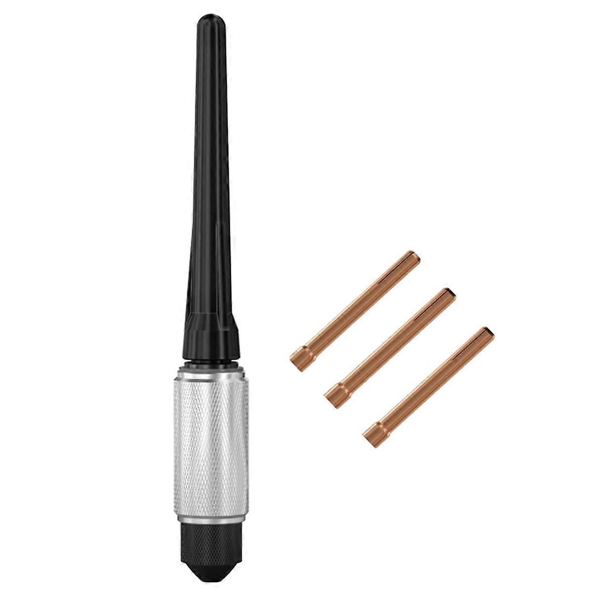 TIG Tungsten Manual Sharpener Holder TIG Collet and Long Back Cup TIG Grinding Set for 1/16Inch 3/3