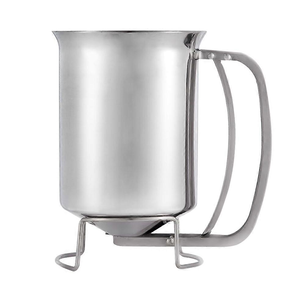 800ml Batter Dispenser with Easy-Flow Spout and Measuring Gauge for Accurate Baking Measurements