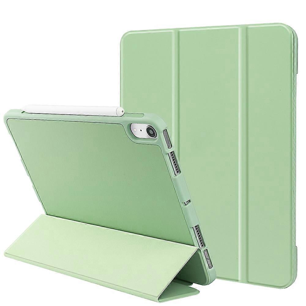 For iPad mini 6 / mini 2024 Tri-Fold Holder Leather Smart Tablet Case