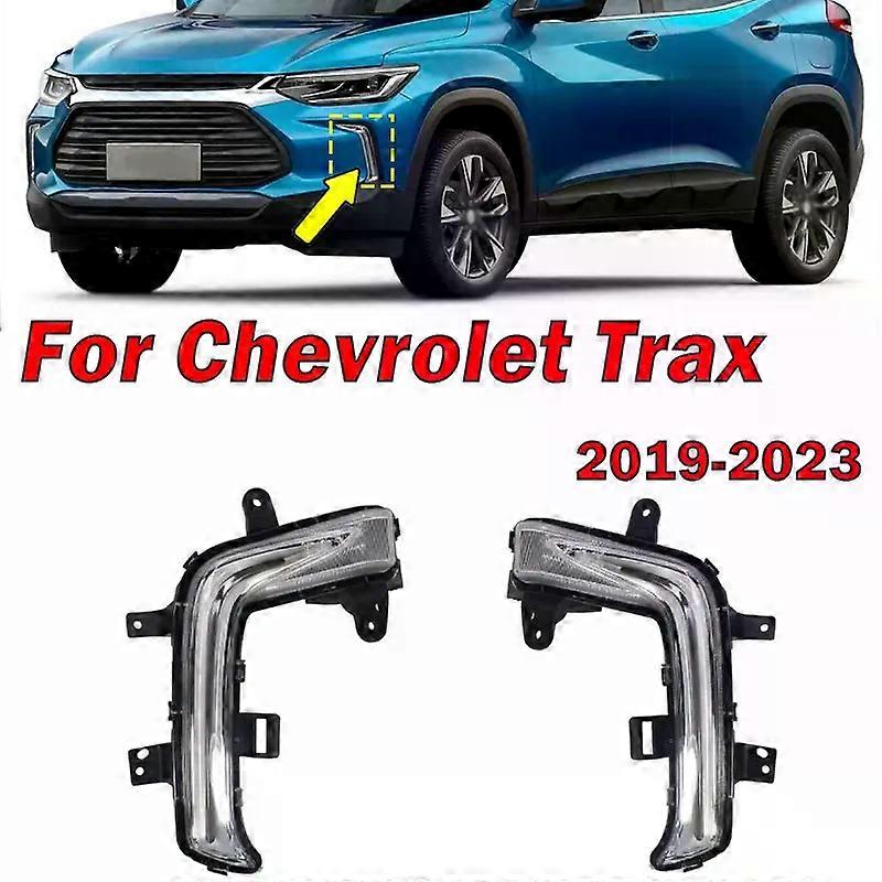 Exterior Accessories For Chevrolet Trax 2019 2020 2021 2022 2023 Car Front Bumper Fog Light Daytime Running Light Signal Lamp