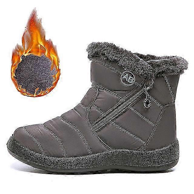 Snow Boots 2024 New Winter Shoes Women Boots With Plush Ankle Botas Mujer Non-slip Waterproof Winter Boots Ladies Warm Footwear