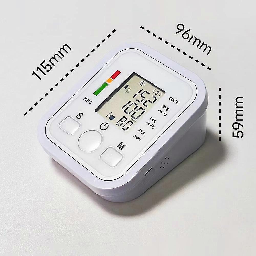 Digital Blood Pressure Monitor Automatic Blood Pressure Heart Rate Monitoring Machine with 8.7-12.6