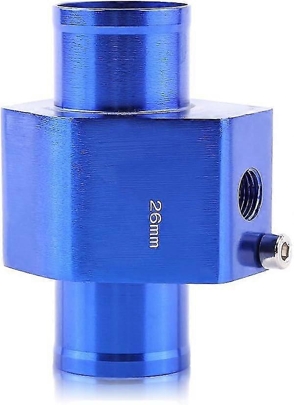 26mm:26mm - 40mm Universal Water Temp Joint Pipe, Aluminum Water Temp Temperature Joint Pipe Sensor Gauge Radiator Hose Adapter(26mm)_Gift Of G