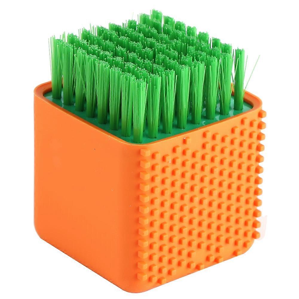 Silicone Laundry Brush for Underwear and Delicates - Creative Potted Shape, Soft Hair Wash Cleaning Tool