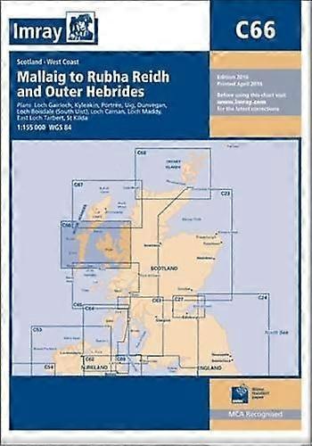 Imray Chart C66: Mallaig to Rudha Reidh and Outer Hebrides