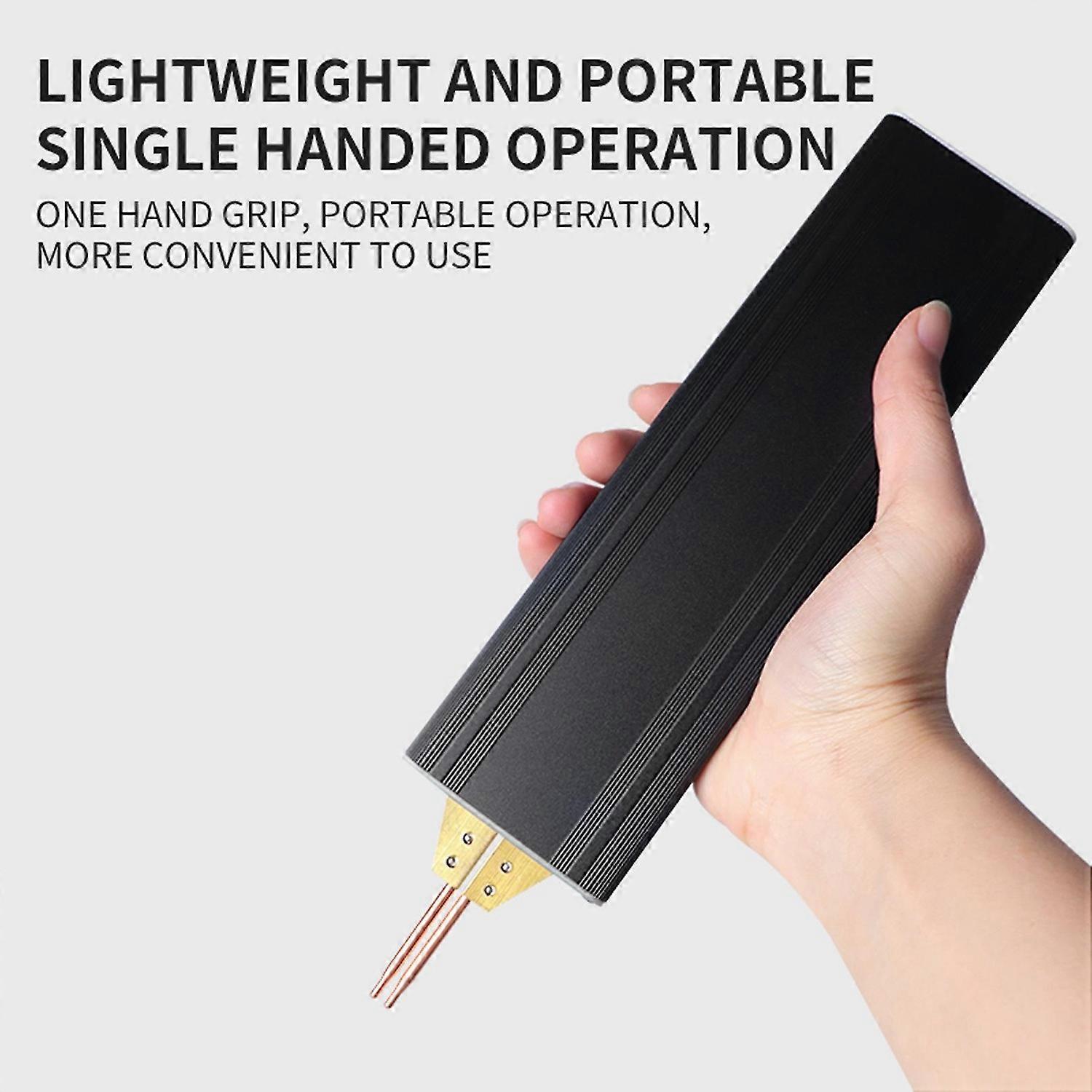 Handheld Spot Welder High-Efficiency 5 Gears Adjustable Type-C Rechargeable DIY Mini Portable Spot W