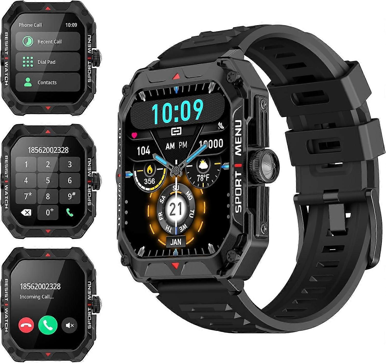 Fitness Tracker IP68 Waterproof Adult's Smart Watch