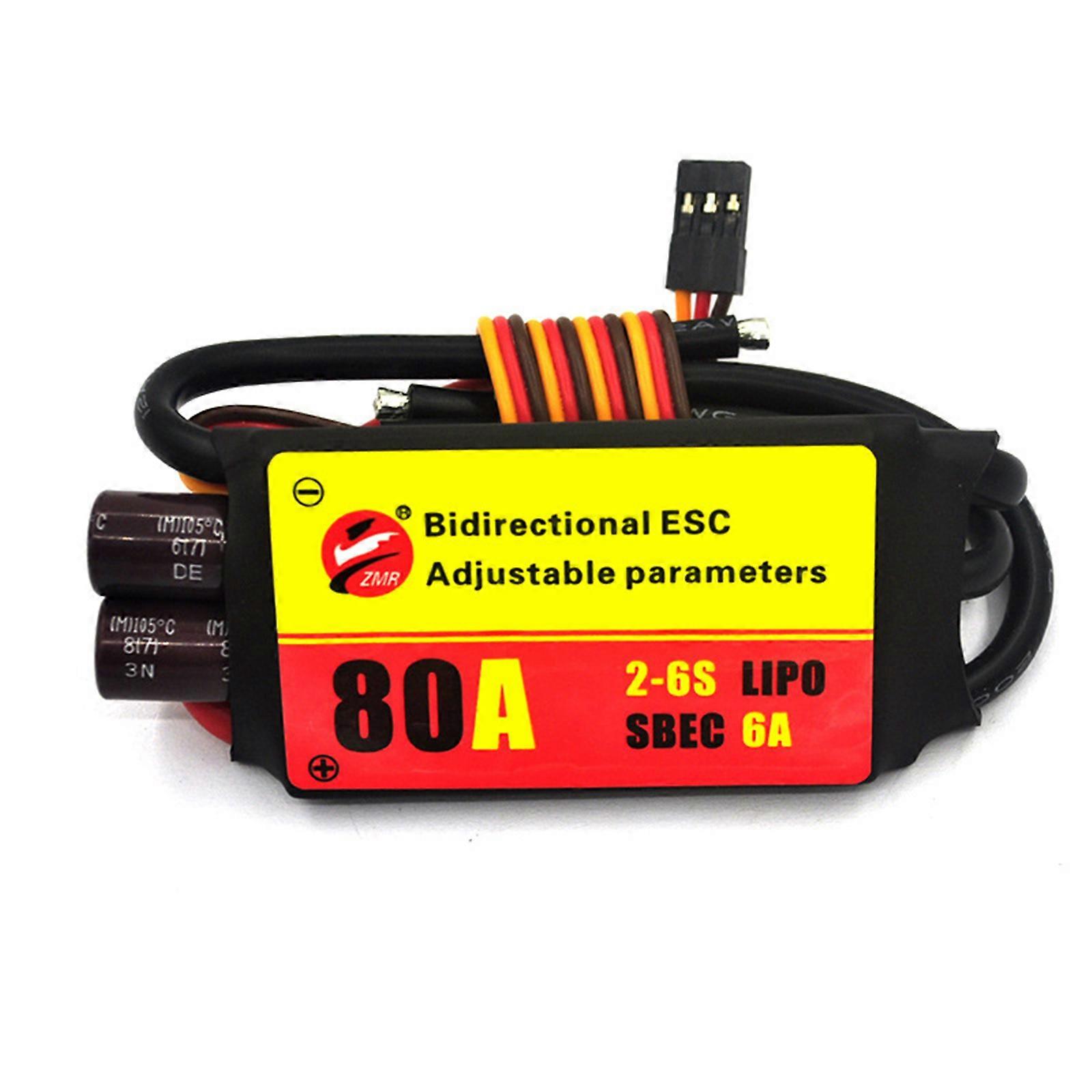 Bidirectional 12A 20A 30A 40A 60A 80A 100A Brushless ESC for Pneumatic Underwater Propeller Remote Controls Car Ship