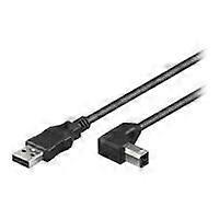 Microconnect USB 2.0 - USB-Kabel - 4-poliger USB-Anschluss, Typ A (M) - 4-poliger USB-Anschluss, Typ B (M) - 2 m