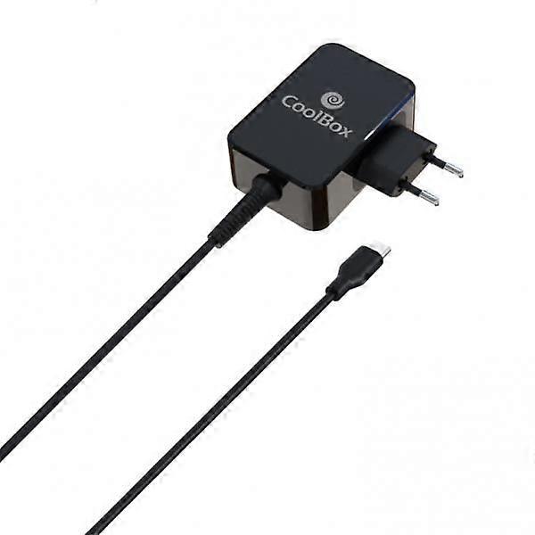 Universal Power Supply - COOLBOX - 65W - USB-C PD - 14 Tips - Black