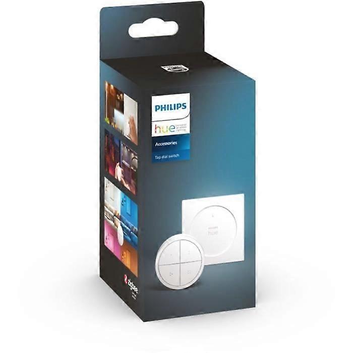 Tap Dial Switch Remote - PHILIPS HUE - Vit - Multiroom-kontroll - Kompatibel med Alexa - Inomhus