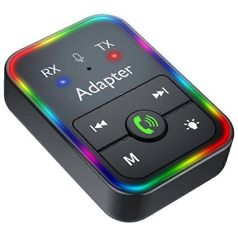 Q9 Support TF Card Playback 2-in-1 Bluetooth 5.3 Wireless Transmitter / Receiver MP3 Player