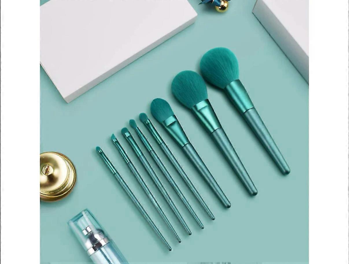 Make-up-Pinsel-Set mit synthetischen Puder-Concealern, professionelle Make-up-Pinsel für eine nicht verschüttende Anwendung, langlebiger Echtholzgriff, leicht zu reinigen