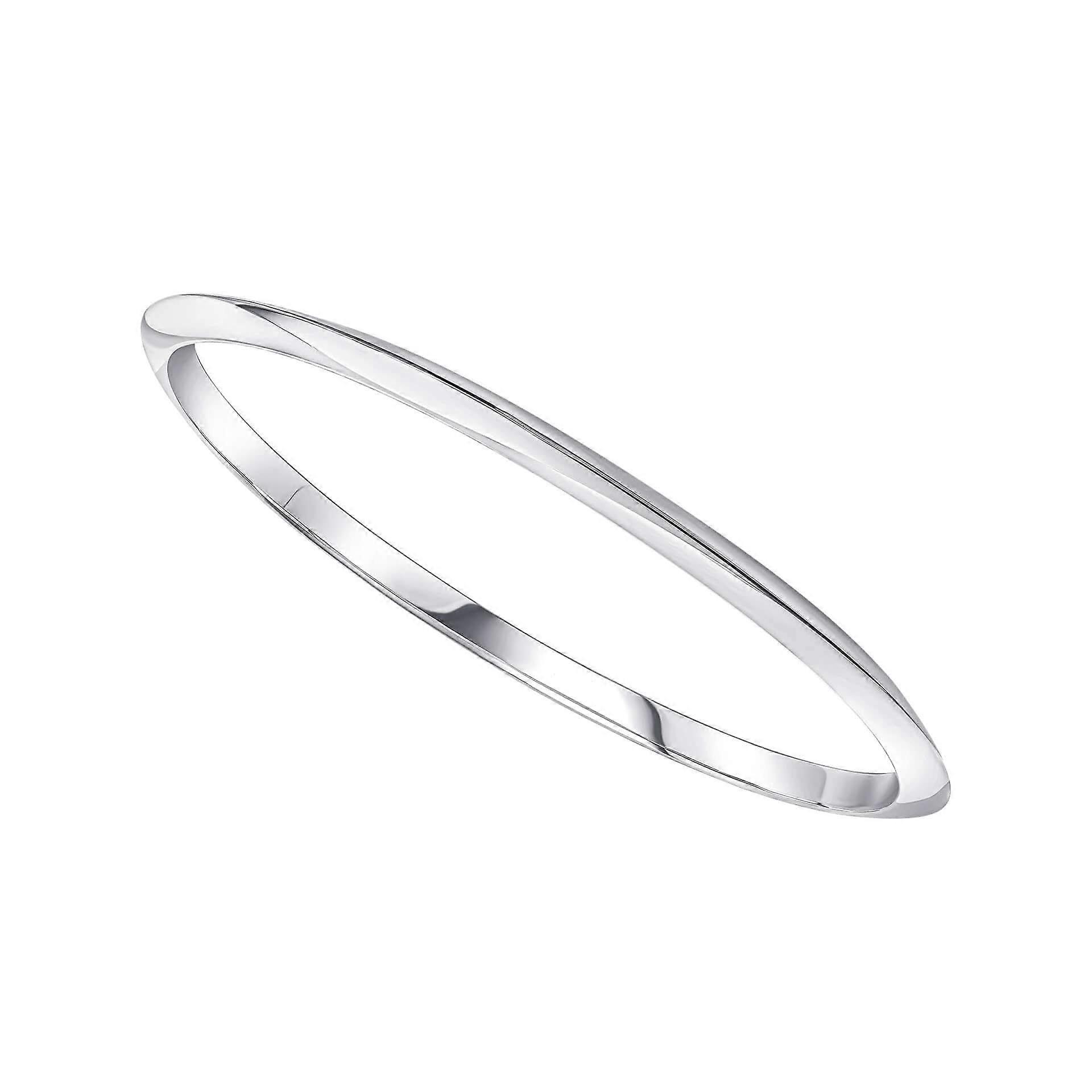 Beginnings Sterling Silver Knife Edge Bangle B5521