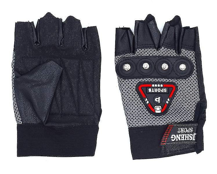 Fingerless Gloves With Round Rivets