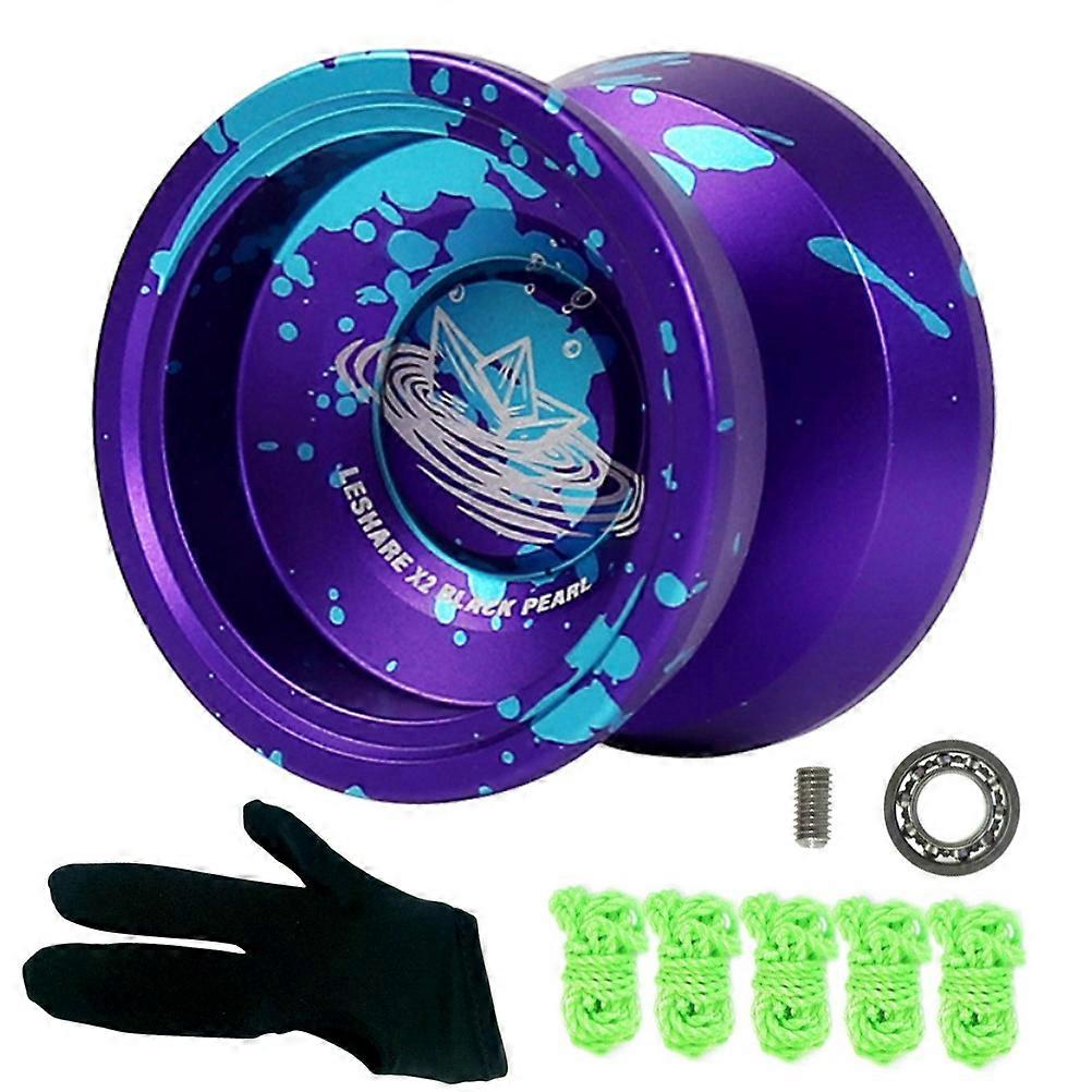 Yoyo Ball Aluminium Aloy Yo Yo with Additional Strings Ideal for Children Beginners