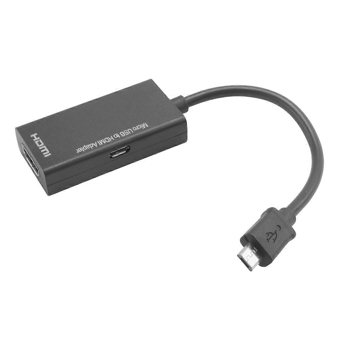 Micro-USB to Adapter for Android Phone Tablet TV Support Audio