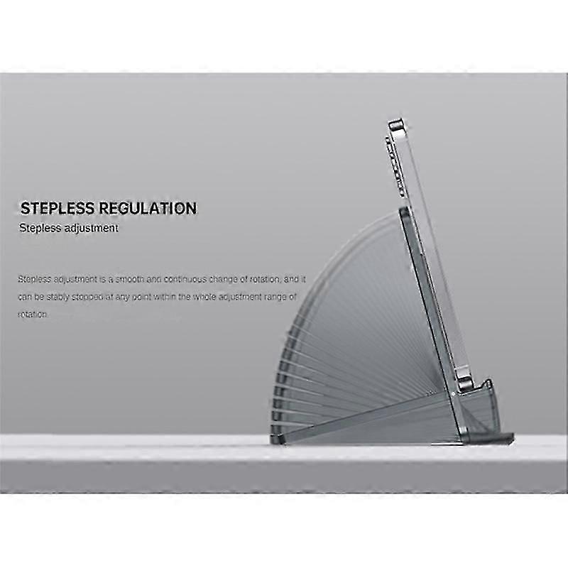 Desktops Holder for Tablet Adjustable Folding Bracket Tablet Stand for Mobile Phone PC Support,Sil