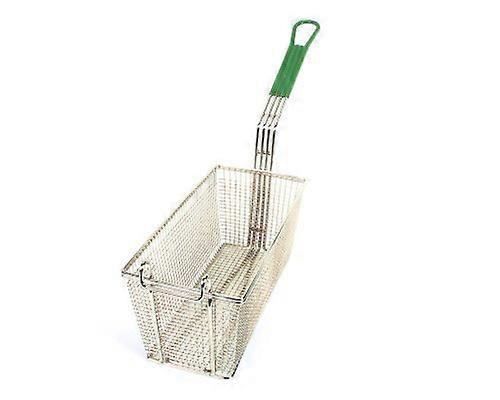 Twin Fryer Basket for Kitchen Cooking and Frying, Stainless Steel, Compatible with Most Air Fryers, 2-Compartment Design