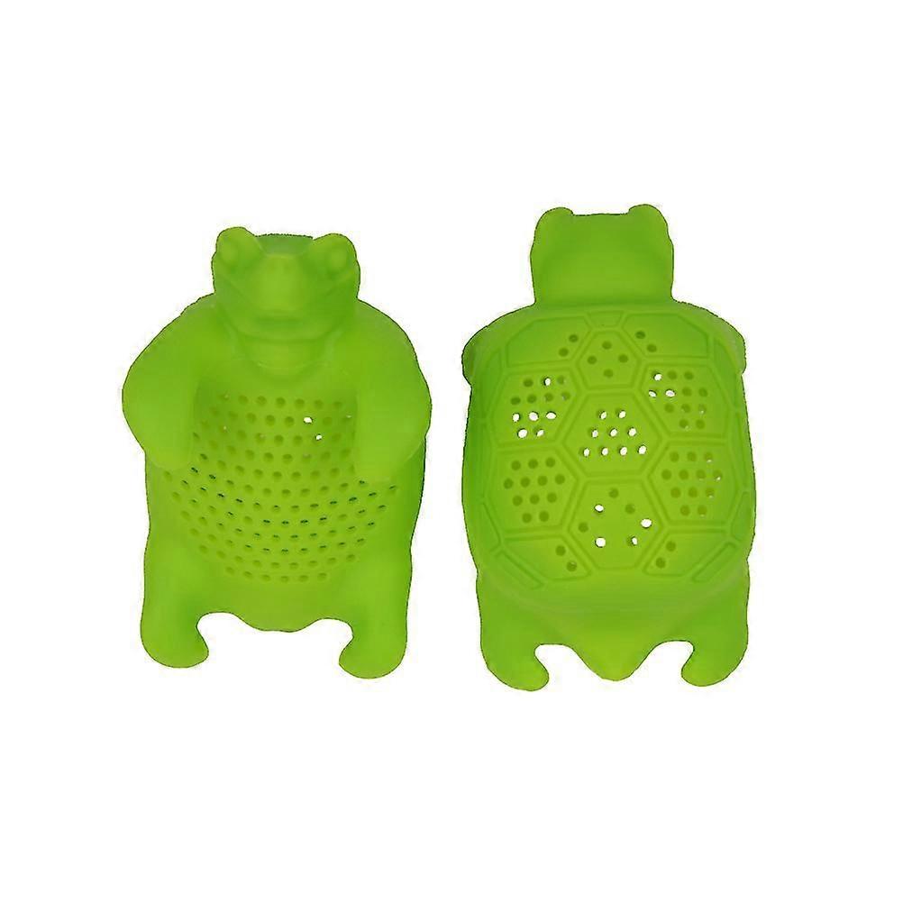 Cute Turtle Tea Strainer Tea Infuser Loose Leaf Useful Silicone Tea Accessories Gadgets Filter Diffuser