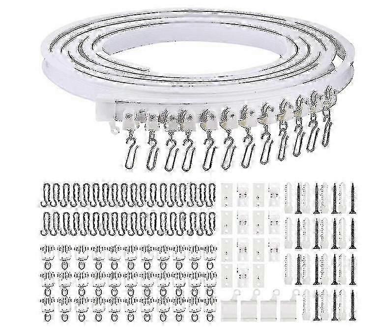 5 Meters Bendable Ceiling Curved Curtain Track Flexible Ceiling Curtain Edition a