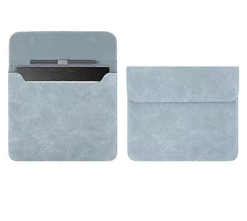 Ultra-Slim Sleeve Bag For Kobo Elipsa 2E 10.3 Inch E-Book Magnetic Cover With Pencil Slot Light Blue