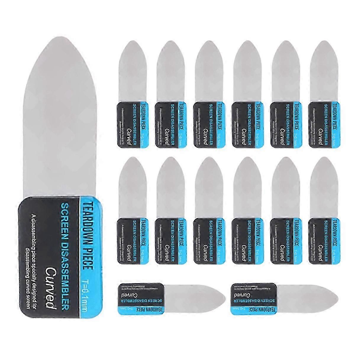 Metal Cell Phone Curved LCD Screen Opener Pry Card Tool Slim and Flexible Cell Phone Disassembly Too YY