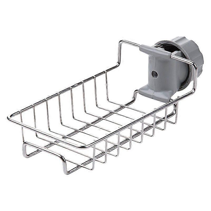 キッチン棚、ステンレススチール穴あきシンク収納ラック