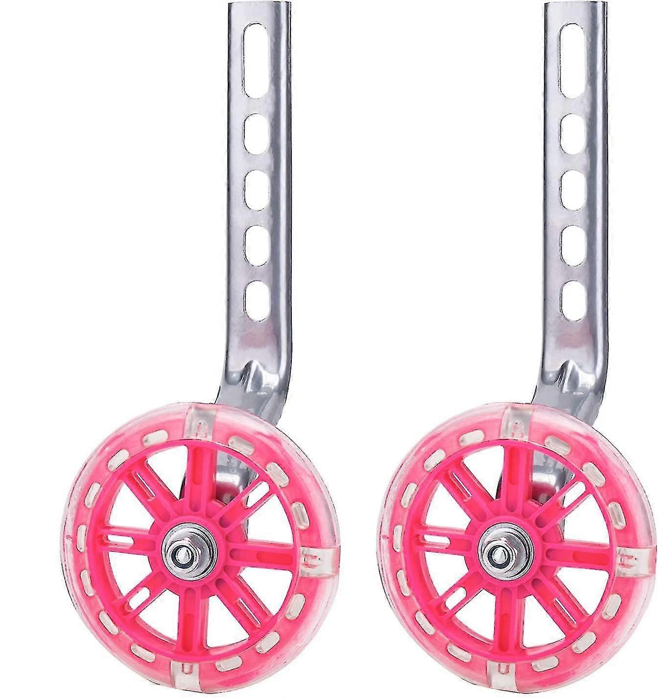 Universal Training Wheelsstabilisers For Childs Bike,pink