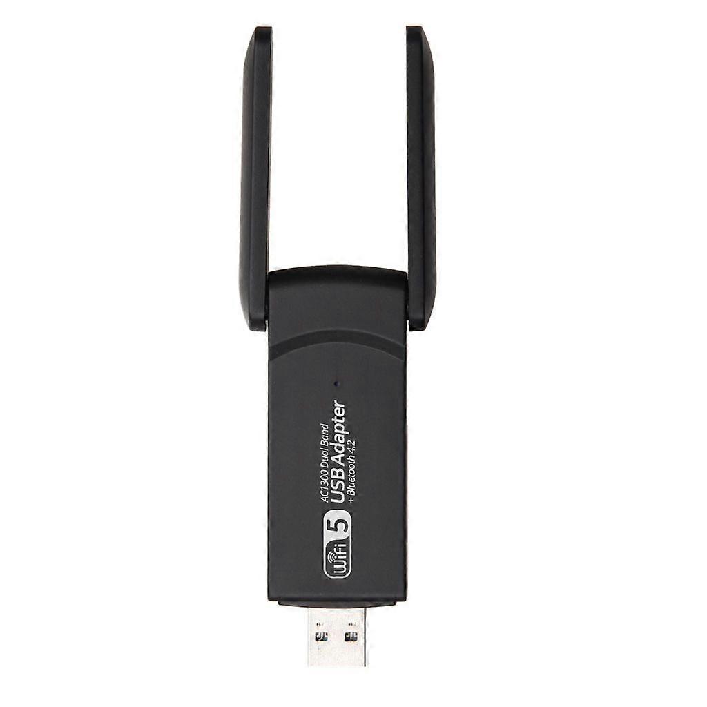 1300Mbps Wireless USB WiFi Adapter, USB 3.0 Wifi Dongle PC Networking Adapter