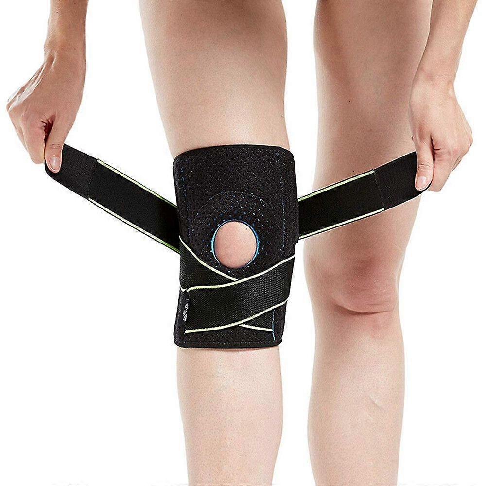 Protective Knee Pads Knee Protector Thick Sponge Anti-Slip Collision Avoidance Knee Sleeve-1 Pair