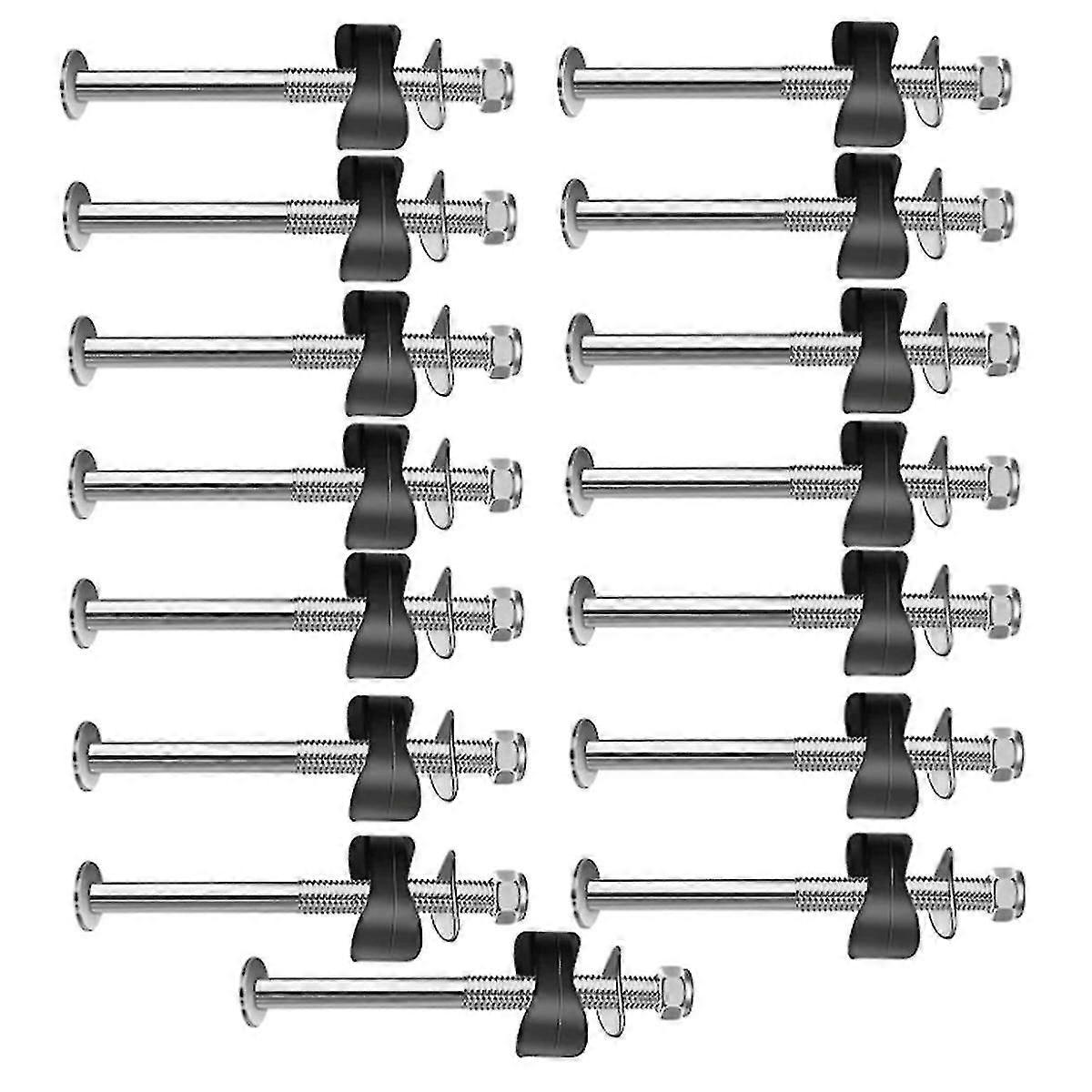 15 kpl trampoliininvakautustyökalun ruuviosat trampoliineille