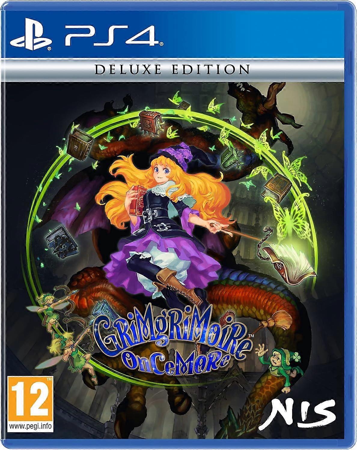 GrimGrimoire OnceMore Deluxe Edition PS4 Game