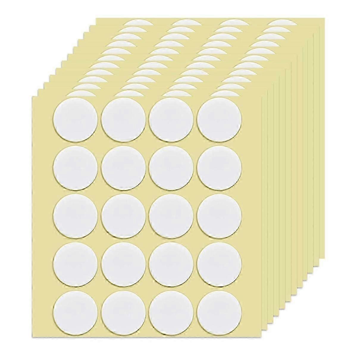 Diy Candle Material 240 Pieces Double-Sided Tape for Candle Wicks Candle Wick Fixing Sticker Diamet