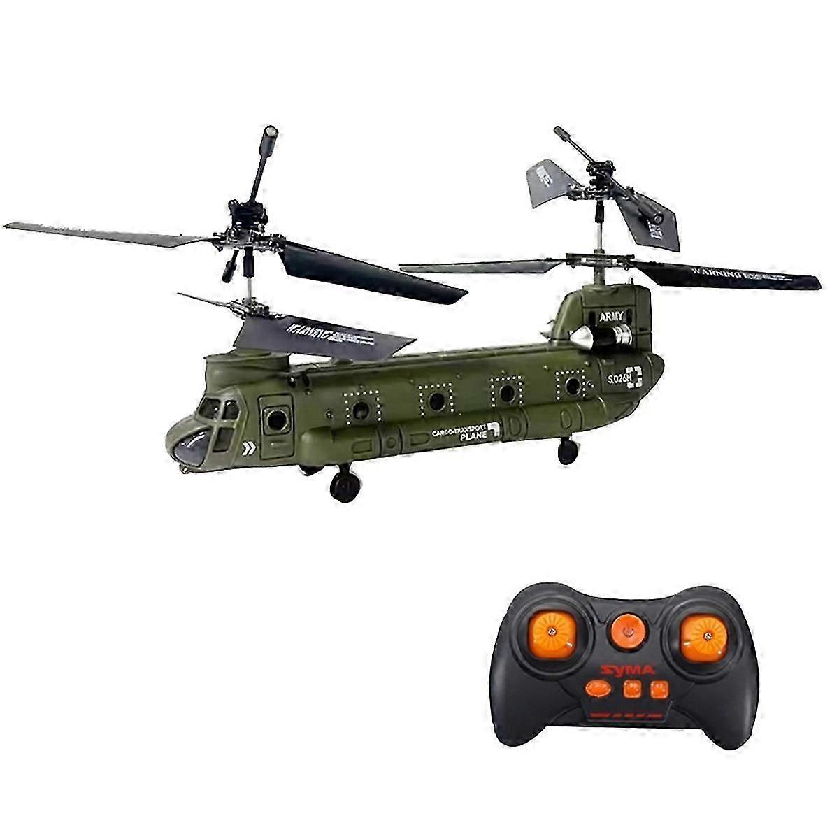 RC Helicopter S026H Double Propeller Fixed-Height Transport Aircraft Rc Airplane Remote Control Toy
