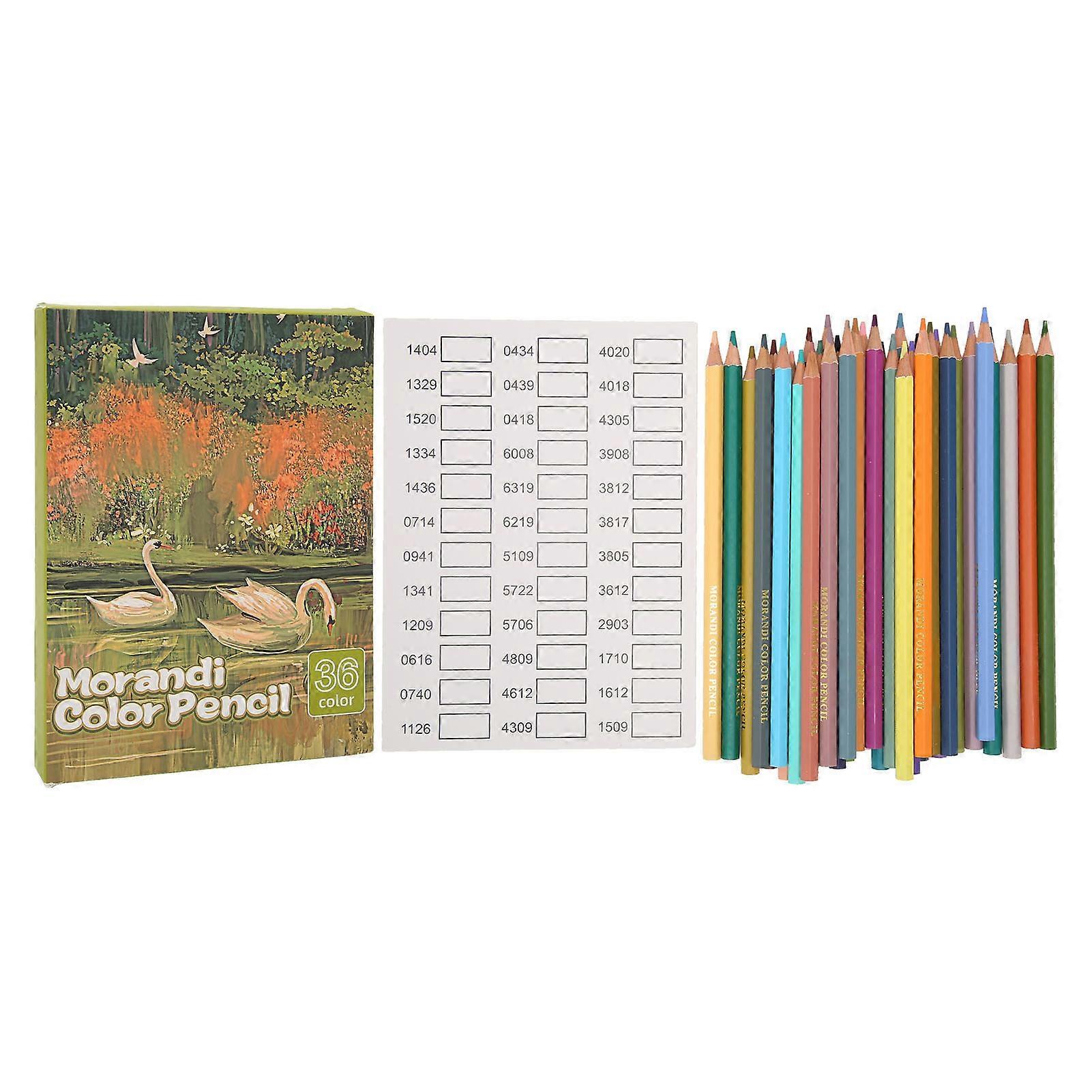 Colored Rich Vibrant Colors Smoothly Presharpened Sketch Pencils for Coloring Sketching Painting