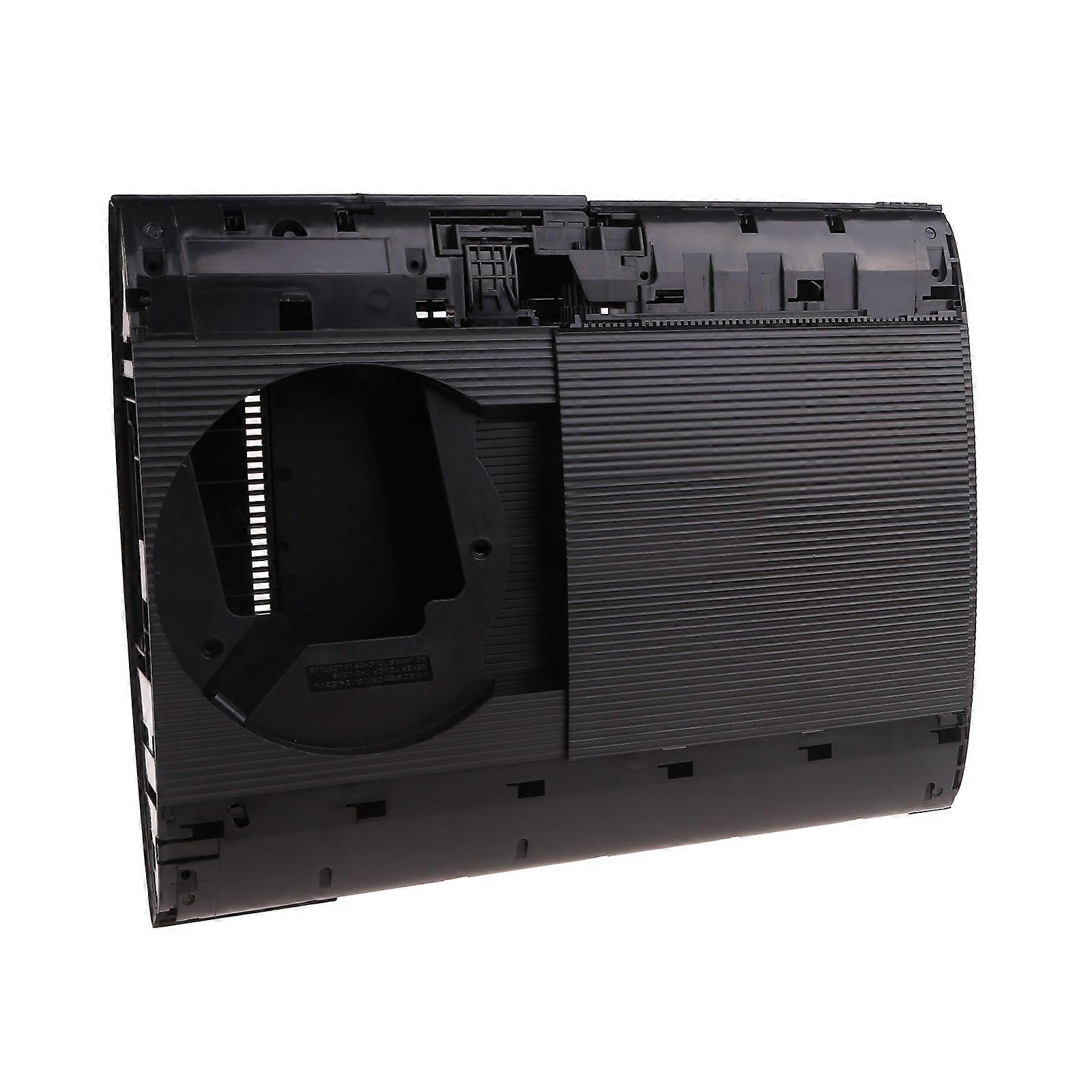 Game Machine Case Solid Color Shell Game Console Replacement Full Cover Housing for  4000 Game Accessories Black