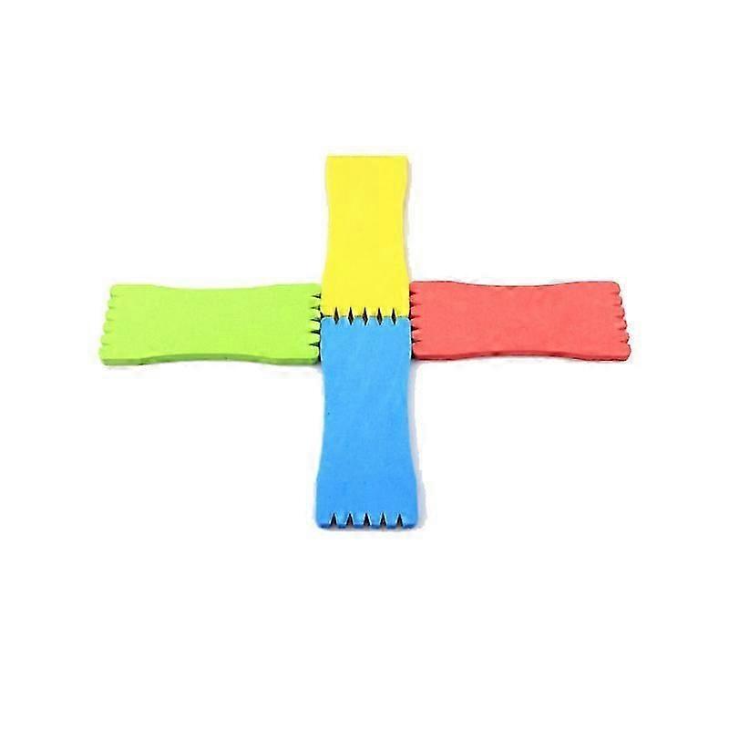 Fiskeskum spolar, fiskelindningsbräda, fiskelinjespolar, rigghållare fiske för att hålla fiskeledare linje-slumpmässig färg (10 st, färg)