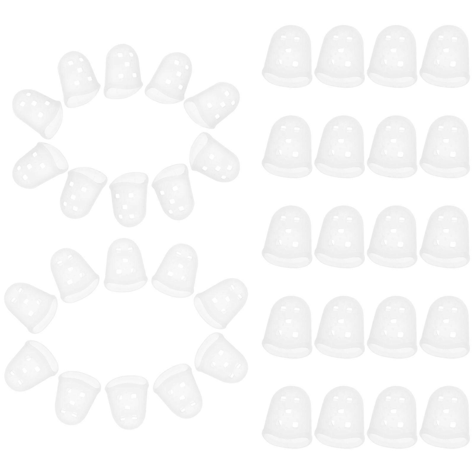 Gitarr, fingerskydd, minimerar fingerbelastning