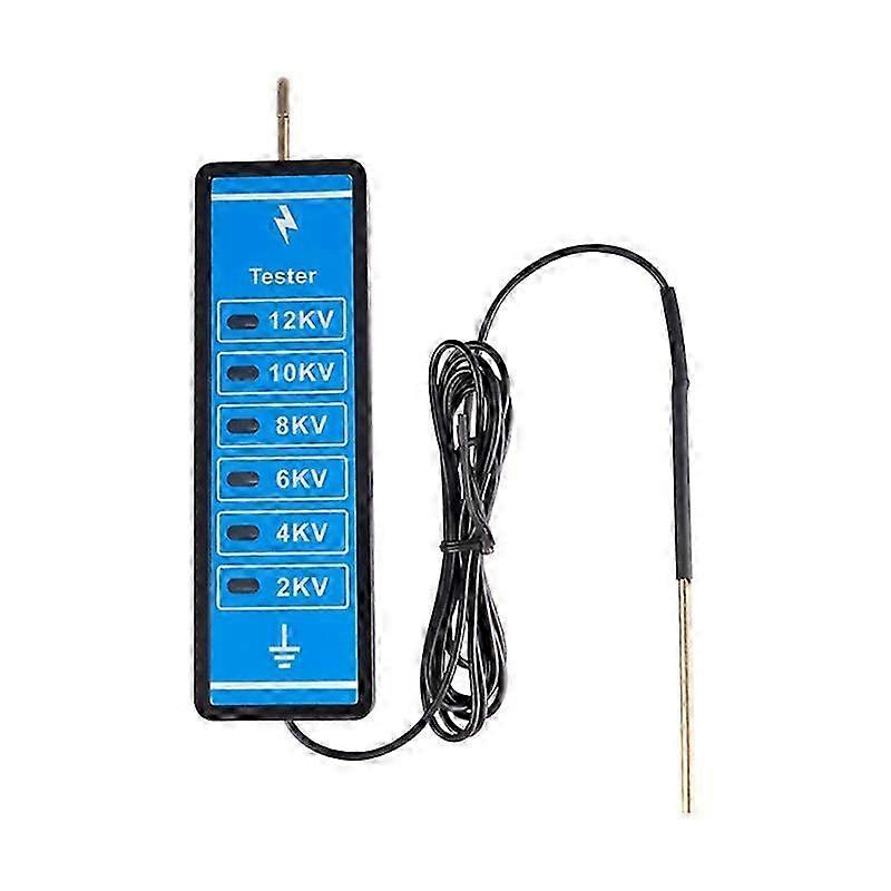 12KV Electric Fence Voltage Tester with 6 Neon Indicators for Safety Detection