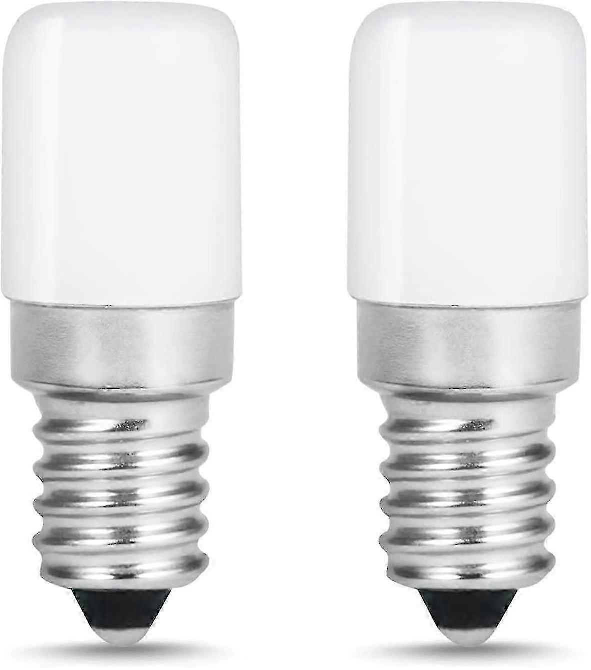 E14 LED Kühlschrank Glühbirne, 1,5W Warmweiß 2700K, E14 Sockel, 220-240V, 2er Pack