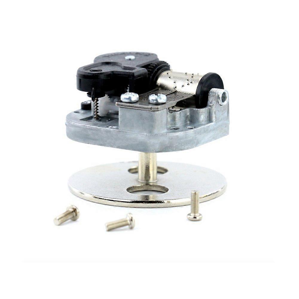 TM 18 Note Windup Musical Mechanism Music Box Movement DIY Kit, Tune: Happy Birthday, Ideal for Custom Gifts and Crafts