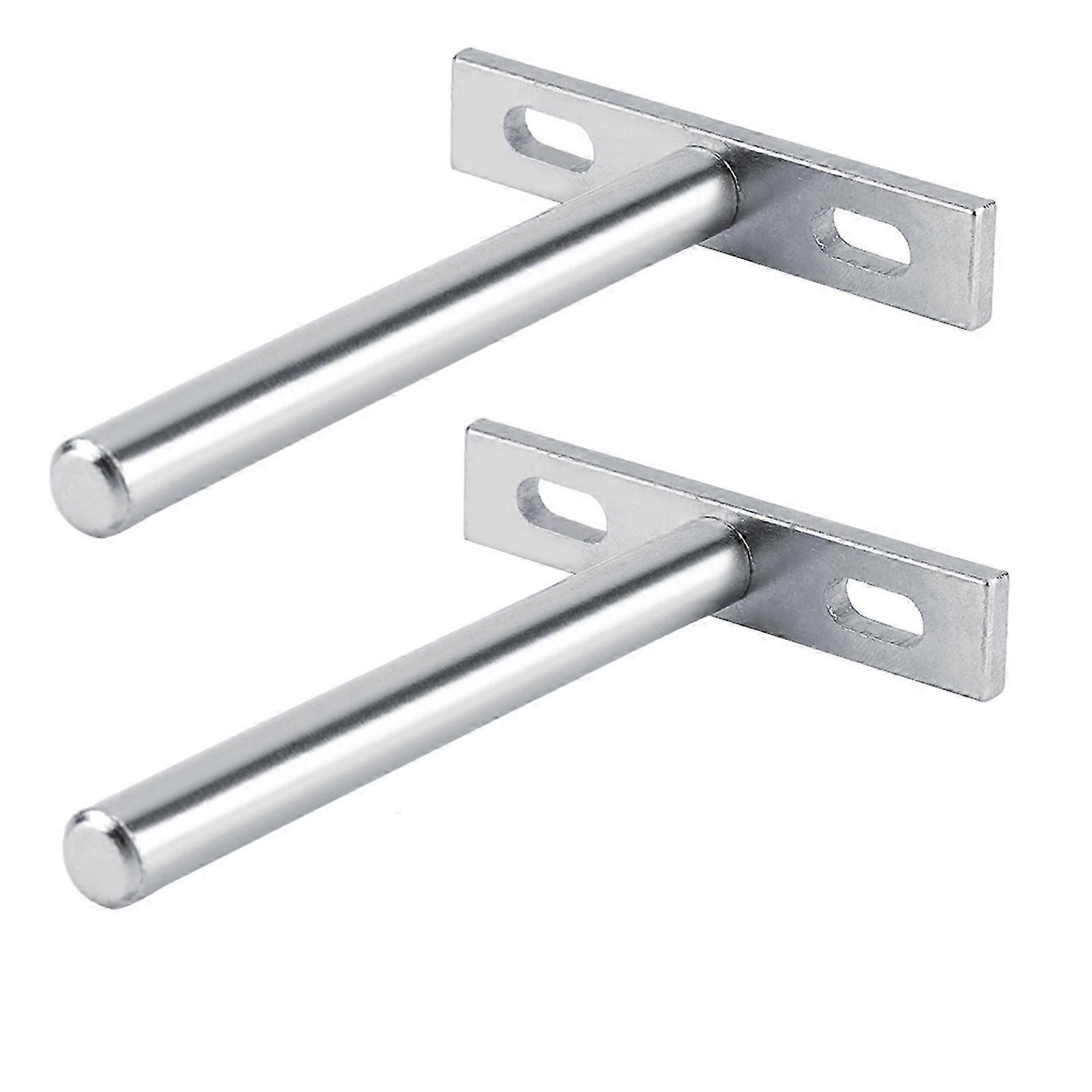 Wall Mount Concealed Shelf Bracket Round 4inch Durable Household