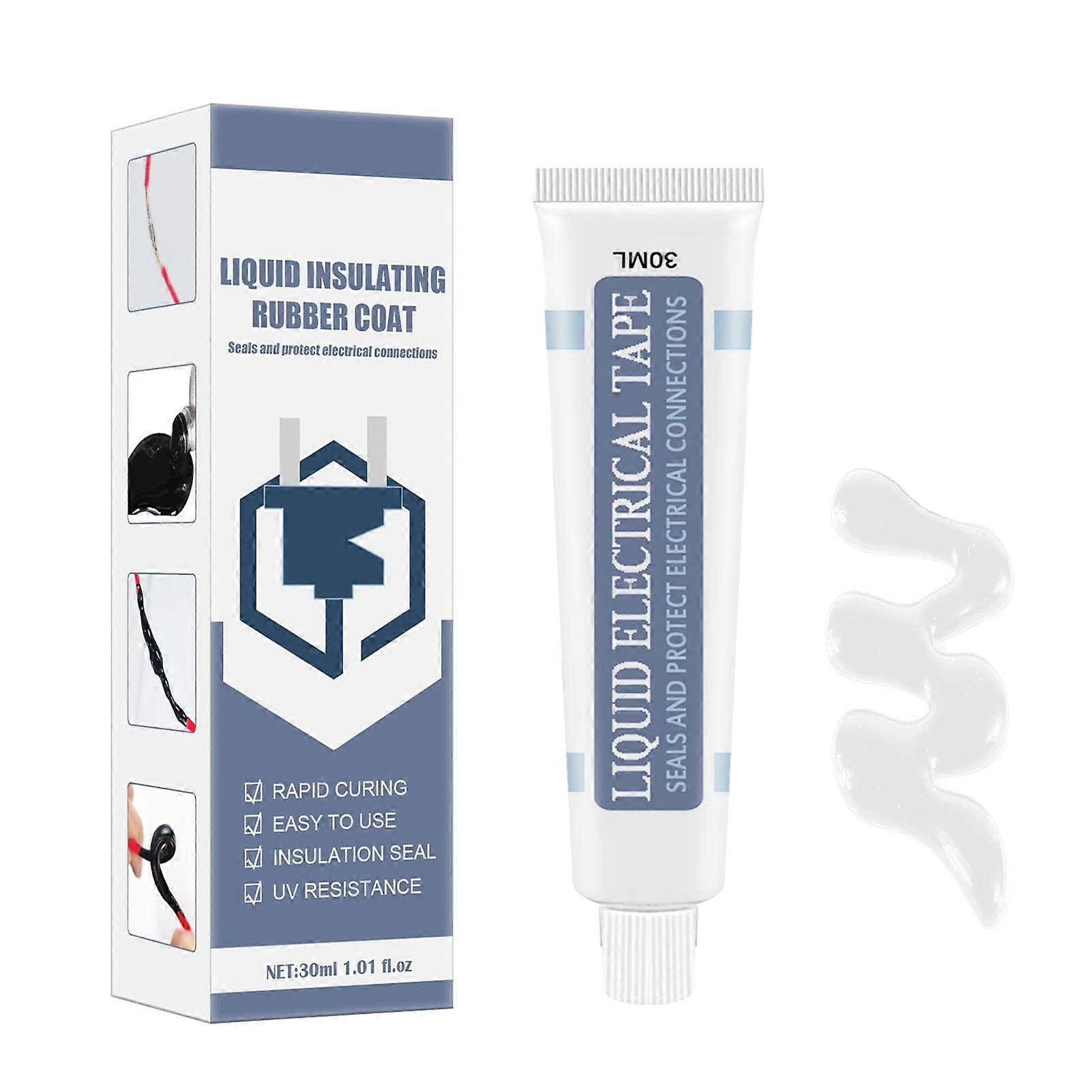 Liquid Insulation Tape Liquid Rubber 30 ml for Indoor Outdoor Use